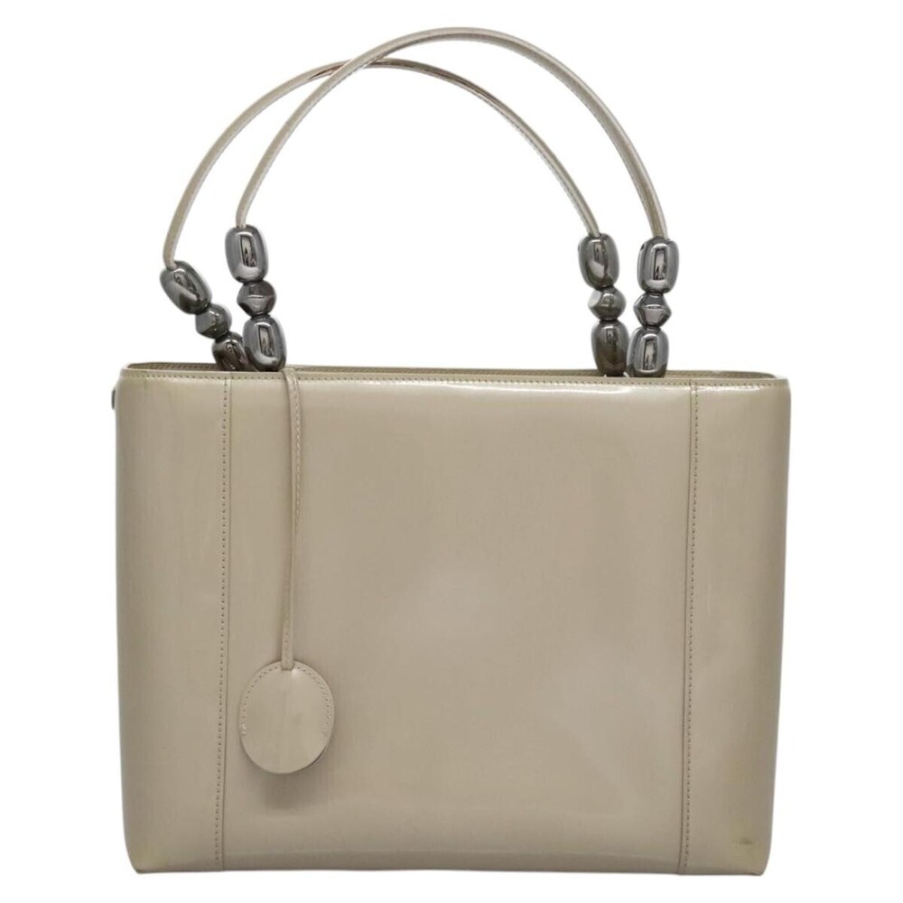 Christian Dior Pearl Lady Dior Patent leather